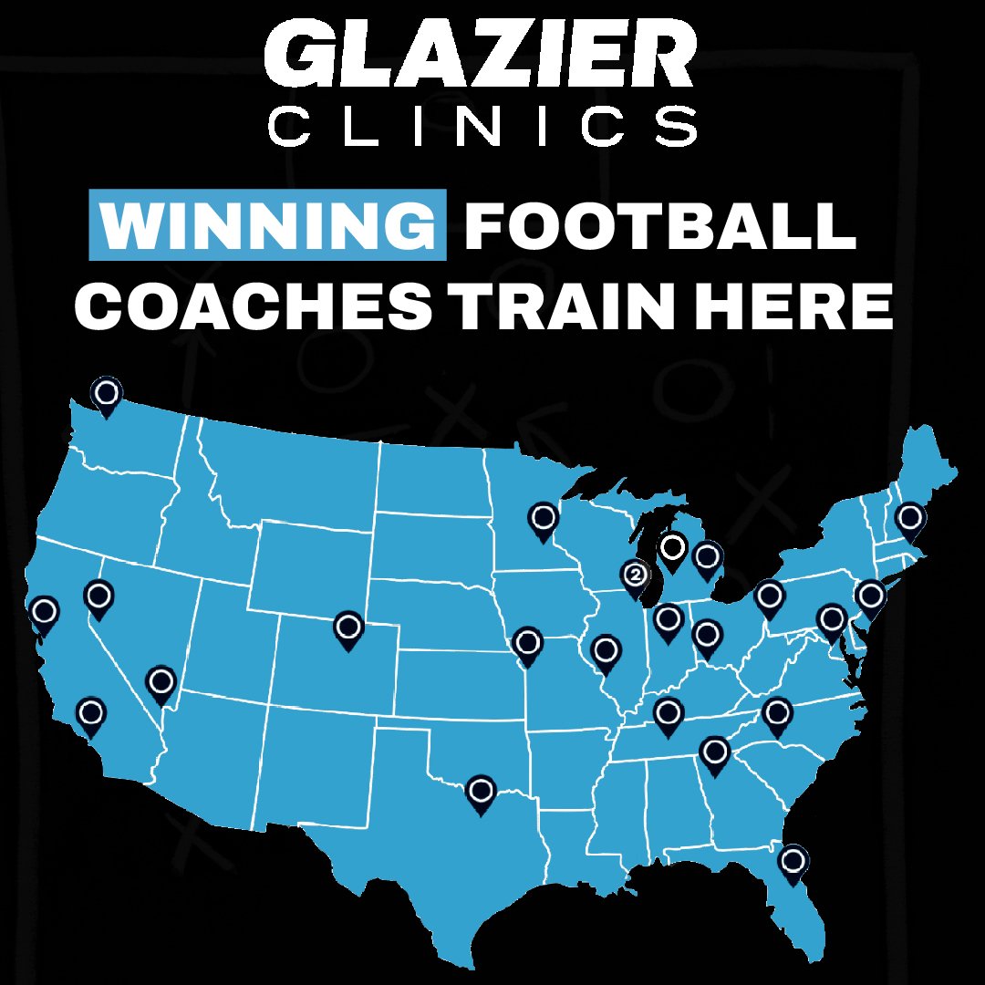 Glazier Clinics Football Coaching Clinics & Online Coach Education